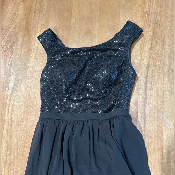 Azazie Black Bridesmaids Dress - Picture 4 of 4